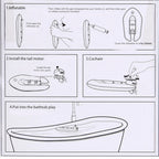 Windup Inflatable Water Boat