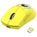 Redragon M918 King Max Wireless Gaming Mouse, 3 Modes, 26,000 DPI, 1K Hz, Pixart 3395 Sensor, Yellow