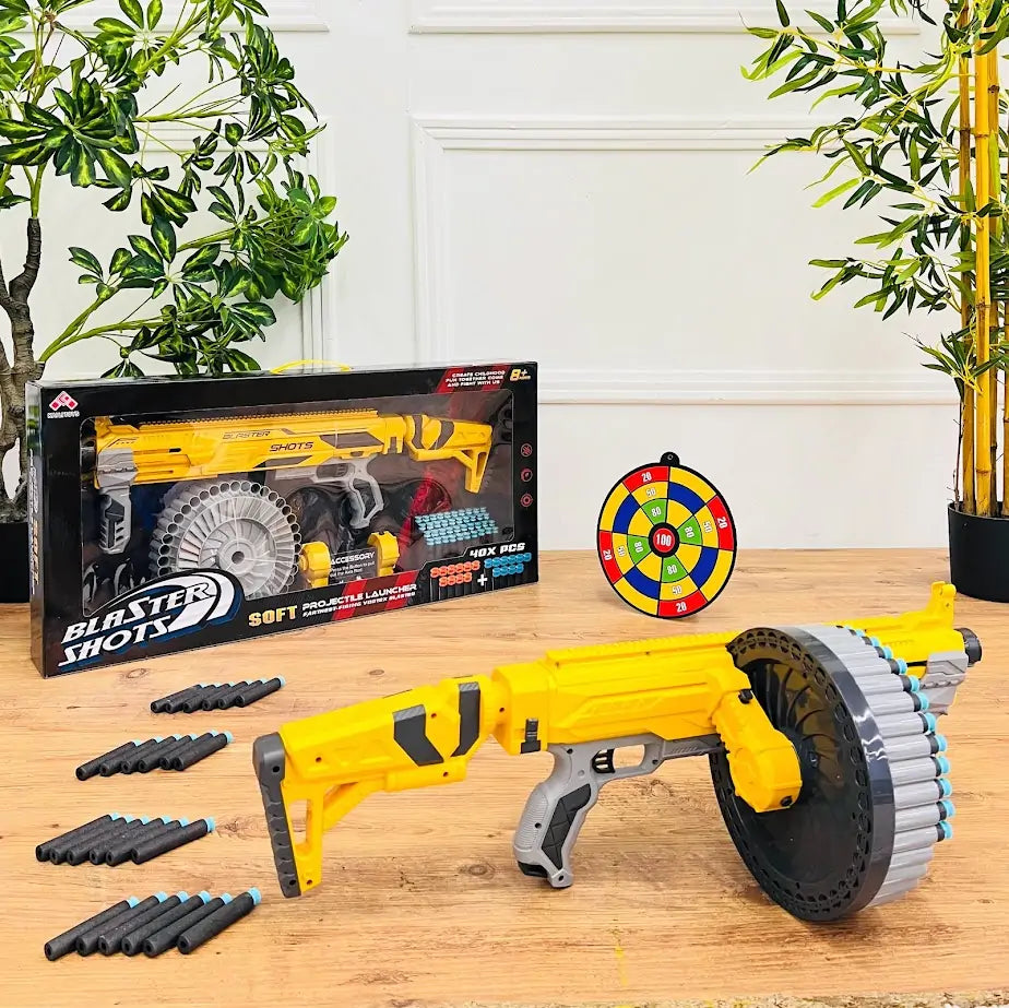 Manual Soft Bullet Blaster Gun Toys
