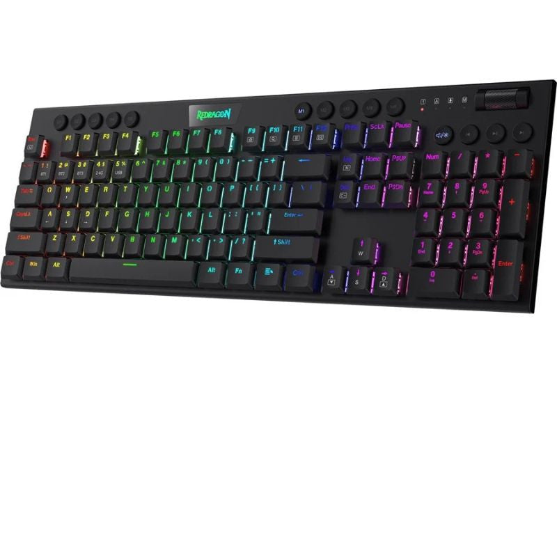 RGB Mechanical Keyboard Redragon K618 Horus Wireless